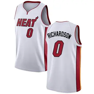 Miami Heat Men's Josh Richardson White Swingman Jersey - Association Edition