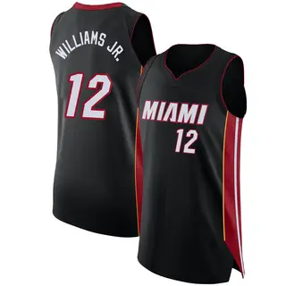 Miami Heat Men's Matt Williams Jr. Black Authentic Jersey - Icon Edition