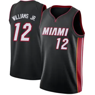 Miami Heat Men's Matt Williams Jr. Black Swingman Jersey - Icon Edition