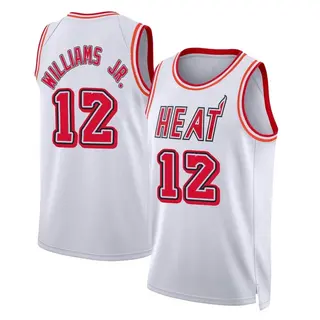 Miami Heat Men's Matt Williams Jr. White Swingman Classic Edition 2022/23 Jersey