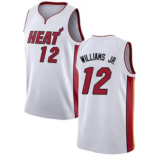Miami Heat Men's Matt Williams Jr. White Swingman Jersey - Association Edition