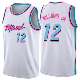 Miami Heat Men's Matt Williams Jr. White Swingman Jersey - City Edition