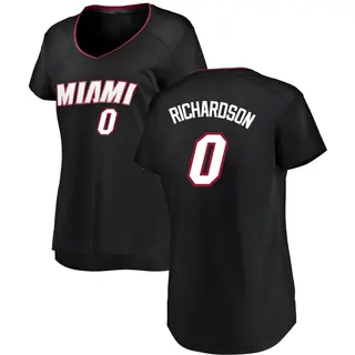 Miami Heat Women's Josh Richardson Black Fast Break Jersey - Icon Edition