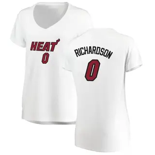 Miami Heat Women's Josh Richardson White Fast Break Jersey - Association Edition