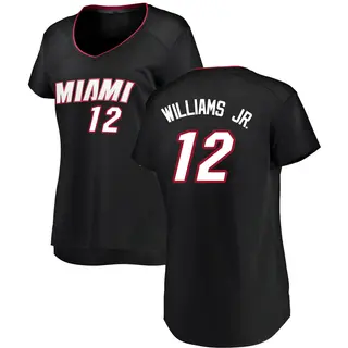Miami Heat Women's Matt Williams Jr. Black Fast Break Jersey - Icon Edition