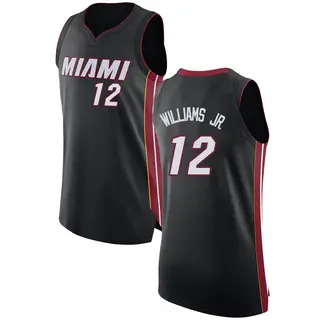 Miami Heat Women's Matt Williams Jr. Black Swingman Jersey - Icon Edition