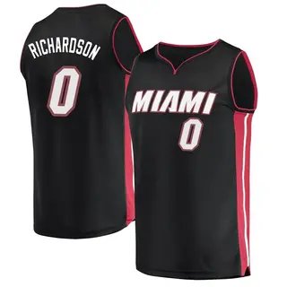 Miami Heat Youth Josh Richardson Black Fast Break Jersey - Icon Edition