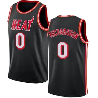 Miami Heat Youth Josh Richardson Black Swingman Fashion Hardwood Classics Jersey