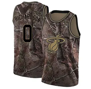 Miami Heat Youth Josh Richardson Camo Swingman Realtree Collection Jersey