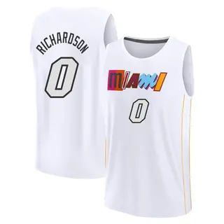Miami Heat Youth Josh Richardson White Fast Break 2022/23 City Edition Jersey