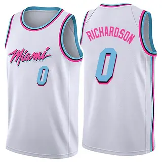 Miami Heat Youth Josh Richardson White Swingman Jersey - City Edition