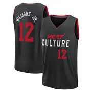 Miami Heat Youth Matt Williams Jr. Black Fast Break 2023/24 City Edition Jersey