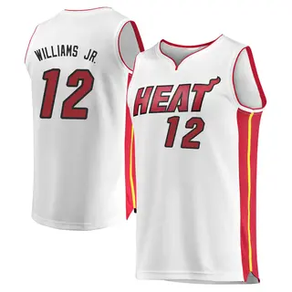 Miami Heat Youth Matt Williams Jr. White Fast Break Jersey - Association Edition