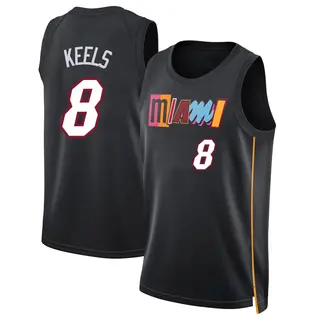 Miami Heat Youth Trevor Keels Black Swingman 2021/22 City Edition Jersey